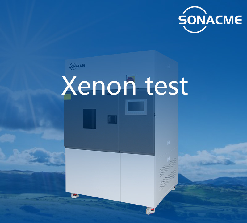 Sonacme Xenon Test Chamber detect product quality