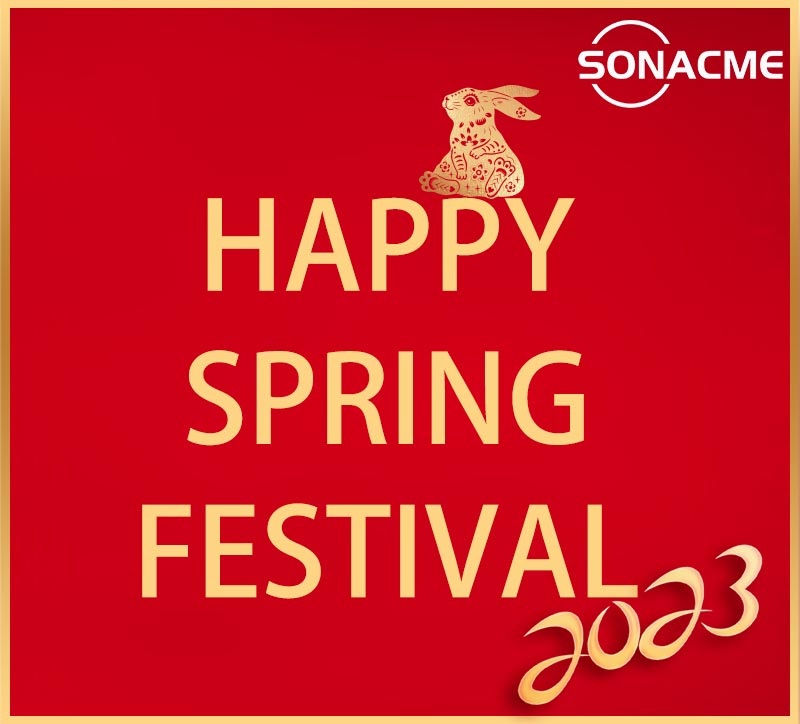 Sonacme Spring Festival holiday in 2023