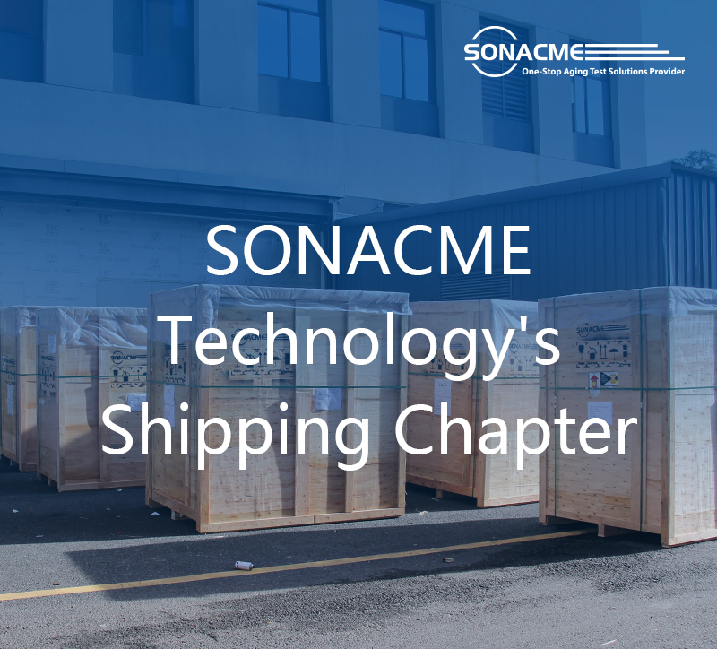 SONACME Technology's delivery Chapter: Xenon lamp aging test chambers and UV aging test chambers were precisely delivered to a Southeast Asian coatings enterprise